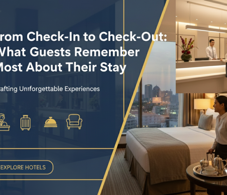 From Check-In to Check-Out: What Guests Remember Most About Their Stay